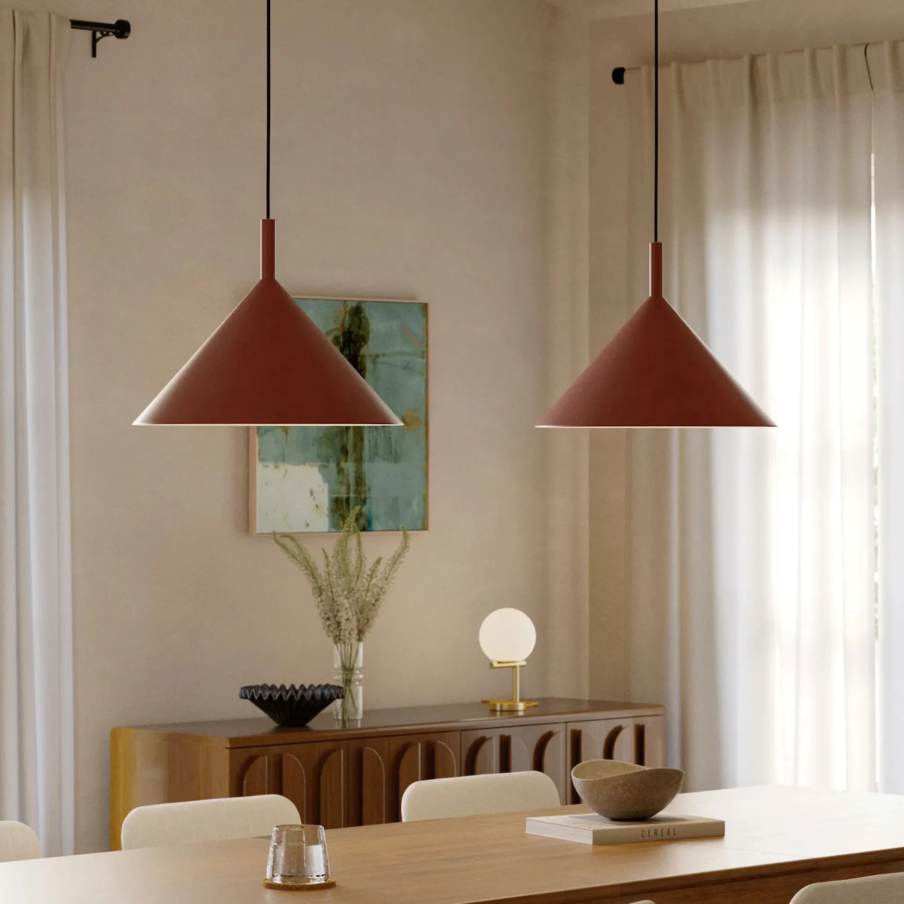Aino Pendant Lamp - Cinder