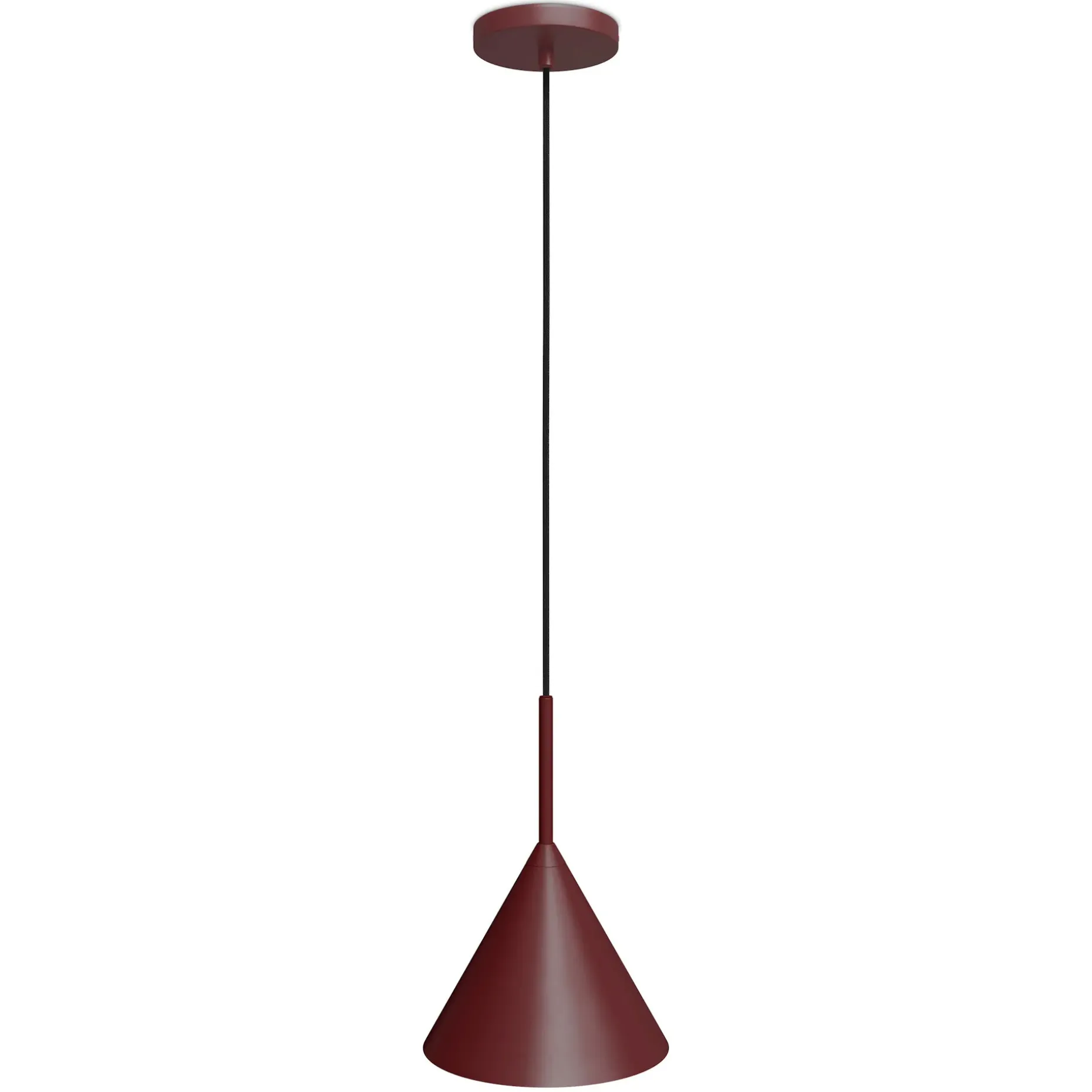 Aino Small Pendant Lamp - Oxblood