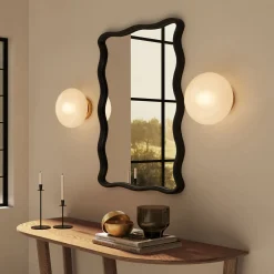 Alma Wall Mirror - Black