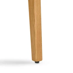 Alta Swivel Counter Stool - Oak and Camellia Ivory
