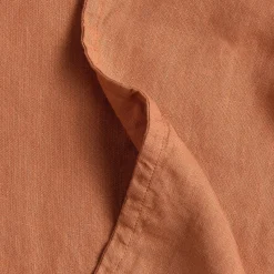 Alto King Linen Sham Set - Clay