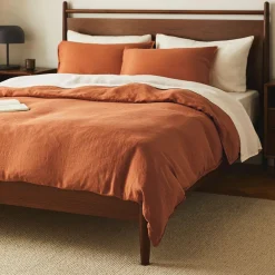 Alto Standard Linen Sham Set - Clay