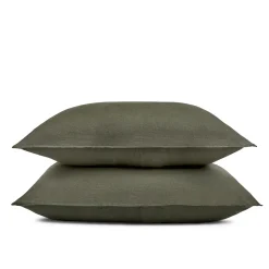 Alto Standard Linen Sham Set - Green