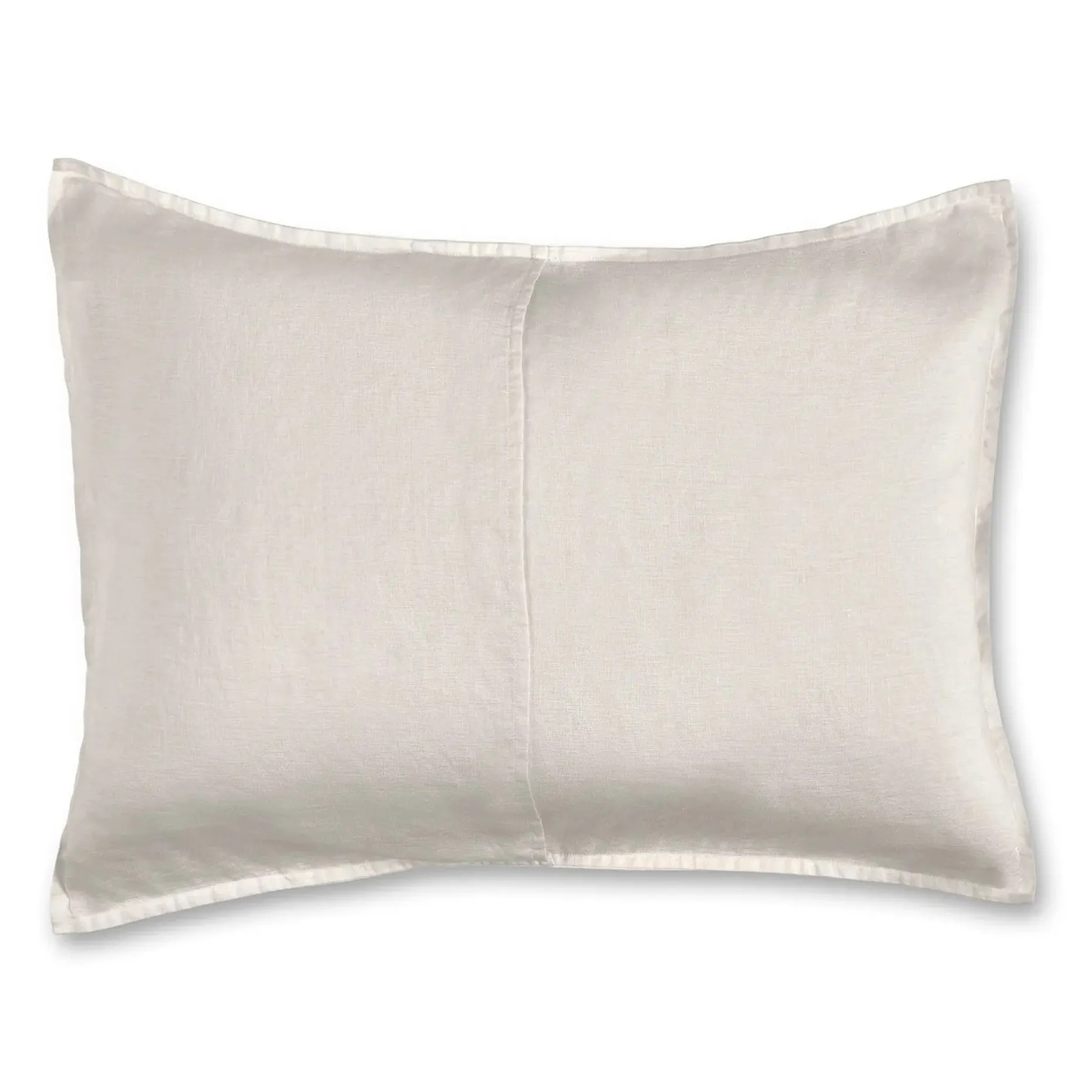 Alto Standard Linen Sham Set - Ivory White