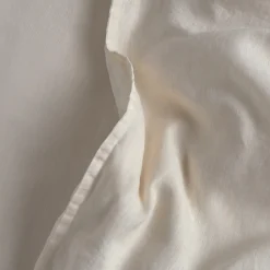 Alto Standard Linen Sham Set - Ivory White