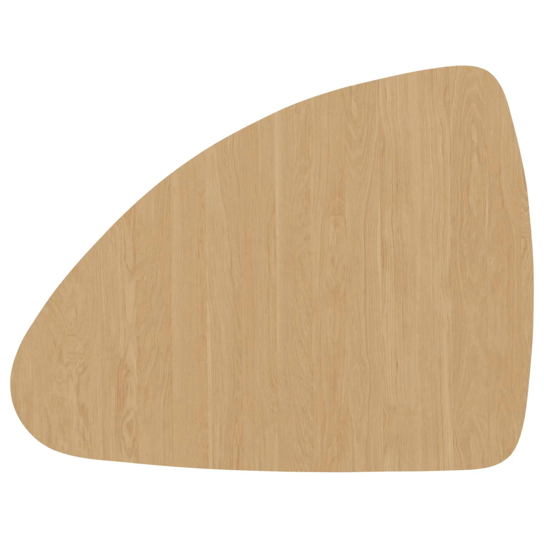 Amoeba 29.5" Coffee Table - White Oak
