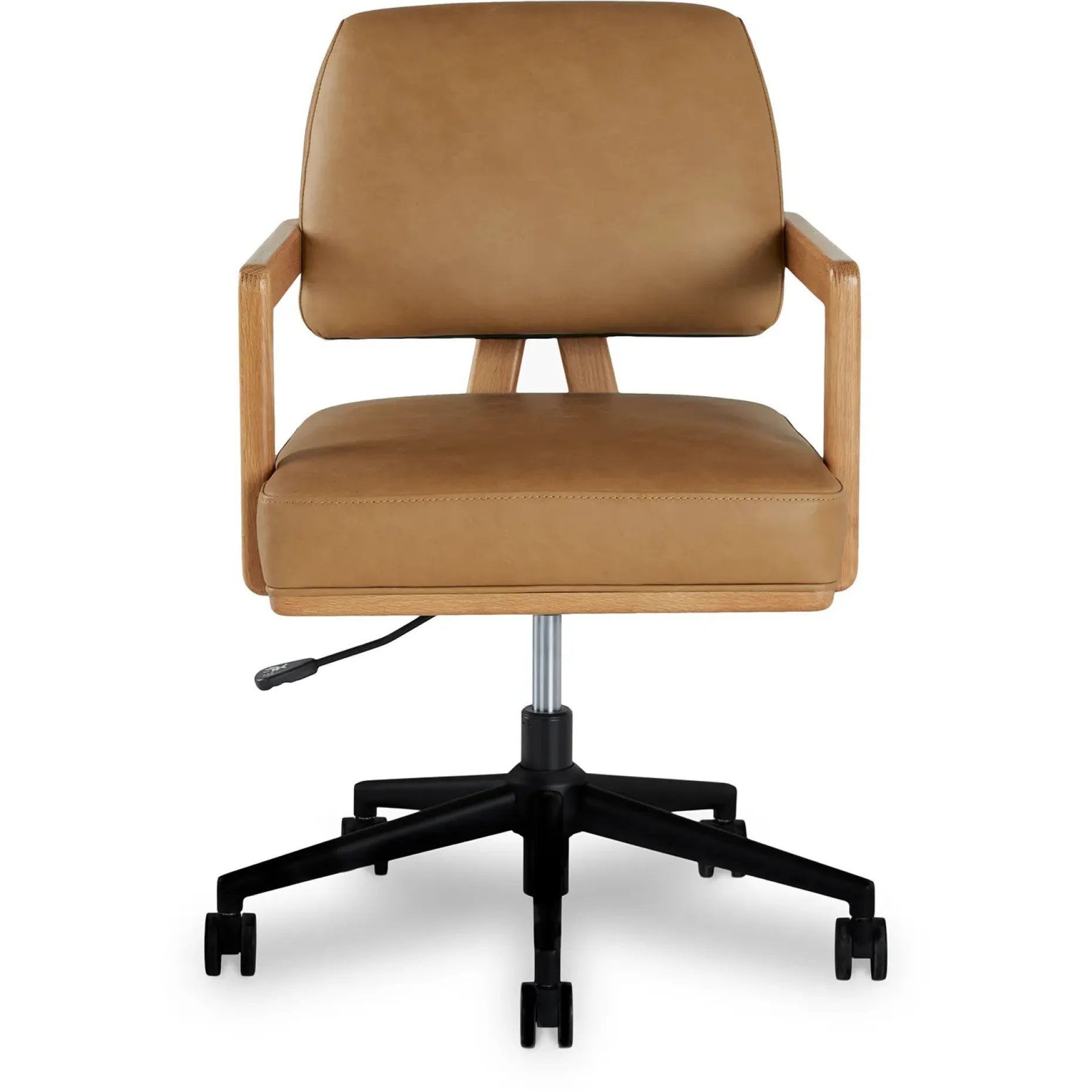 Aquila Leather Office Chair - Charme Tan