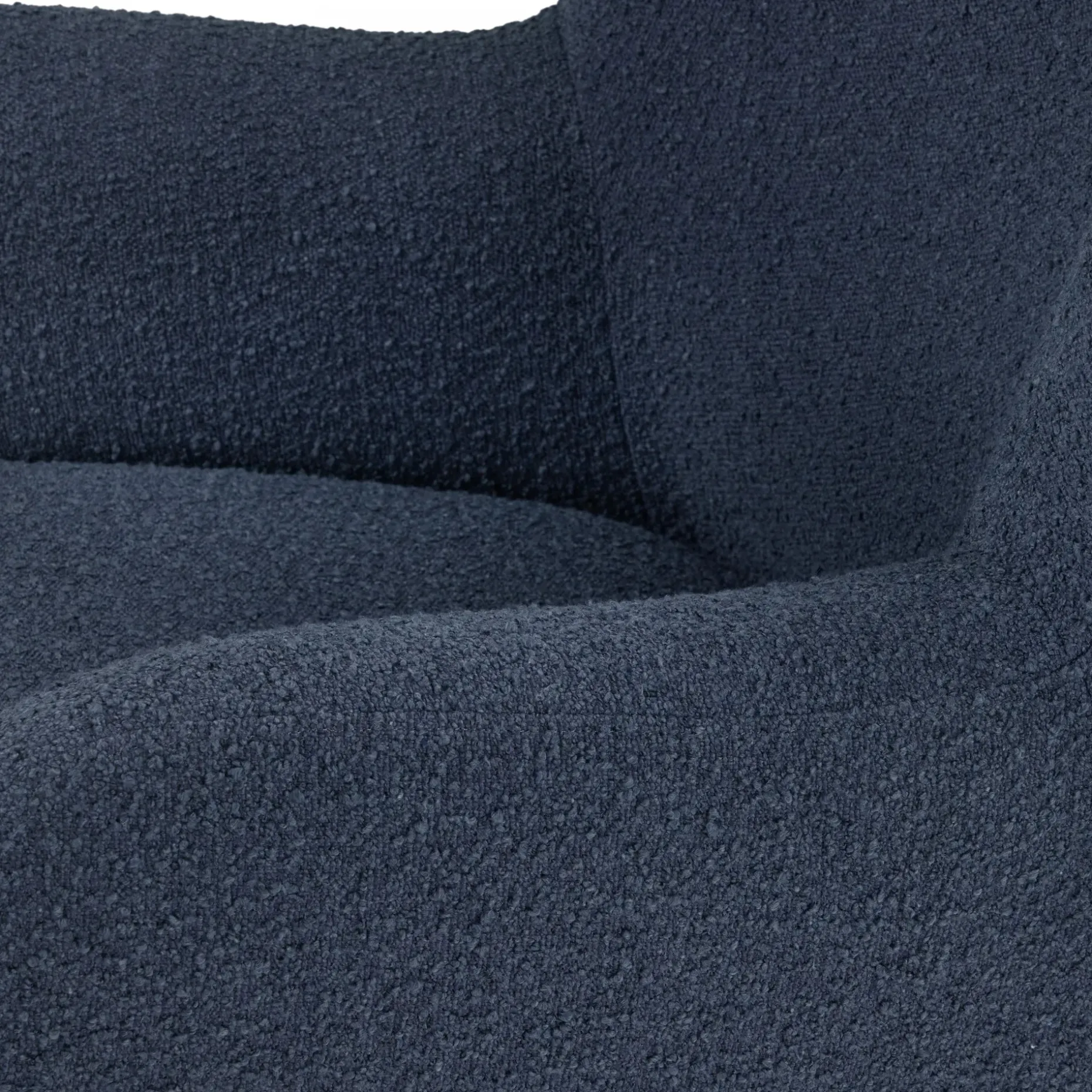 Archie 31.5" Lounge Chair - Bijou Blue Bouclé