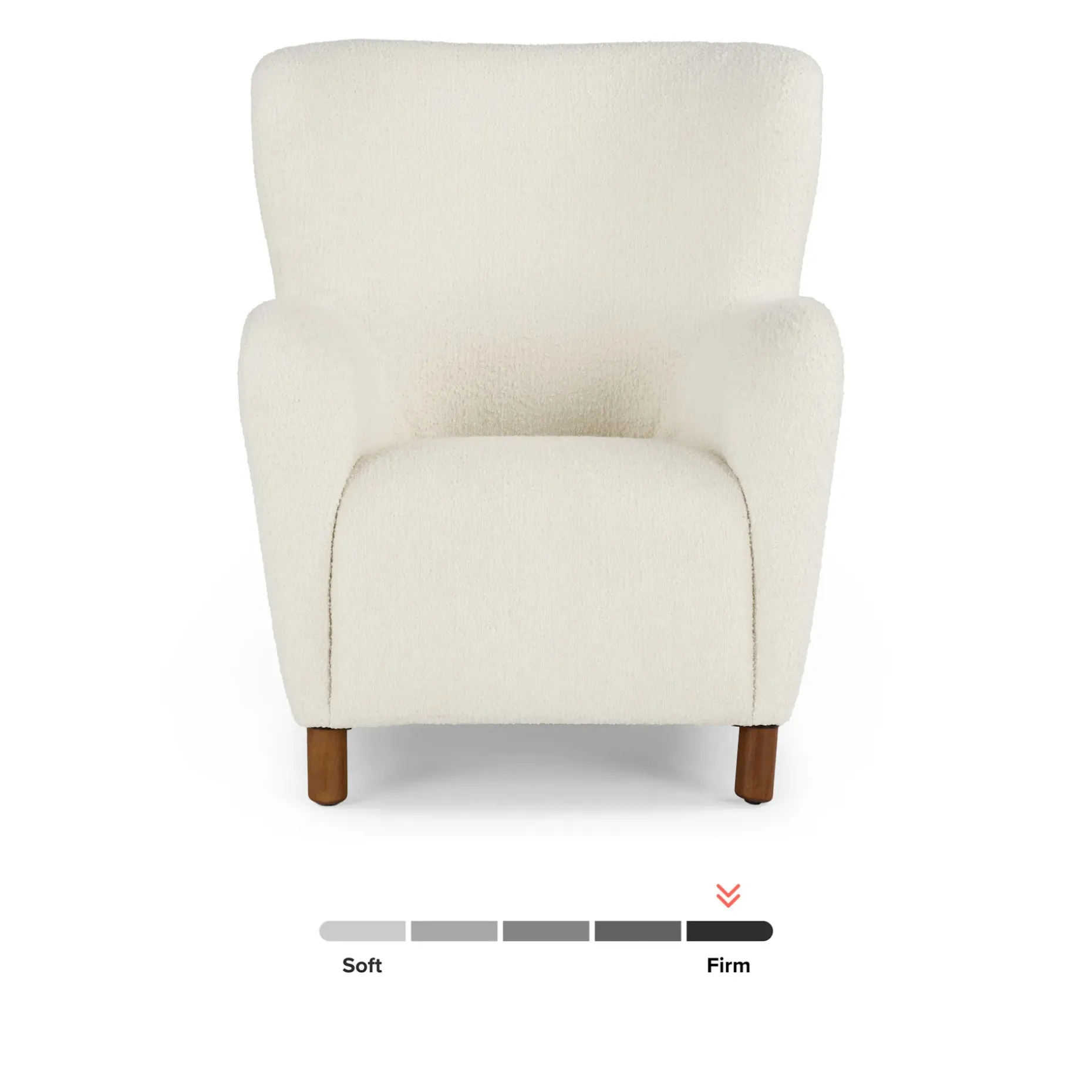 Archie 31.5" Lounge Chair - Bijou Cream Bouclé