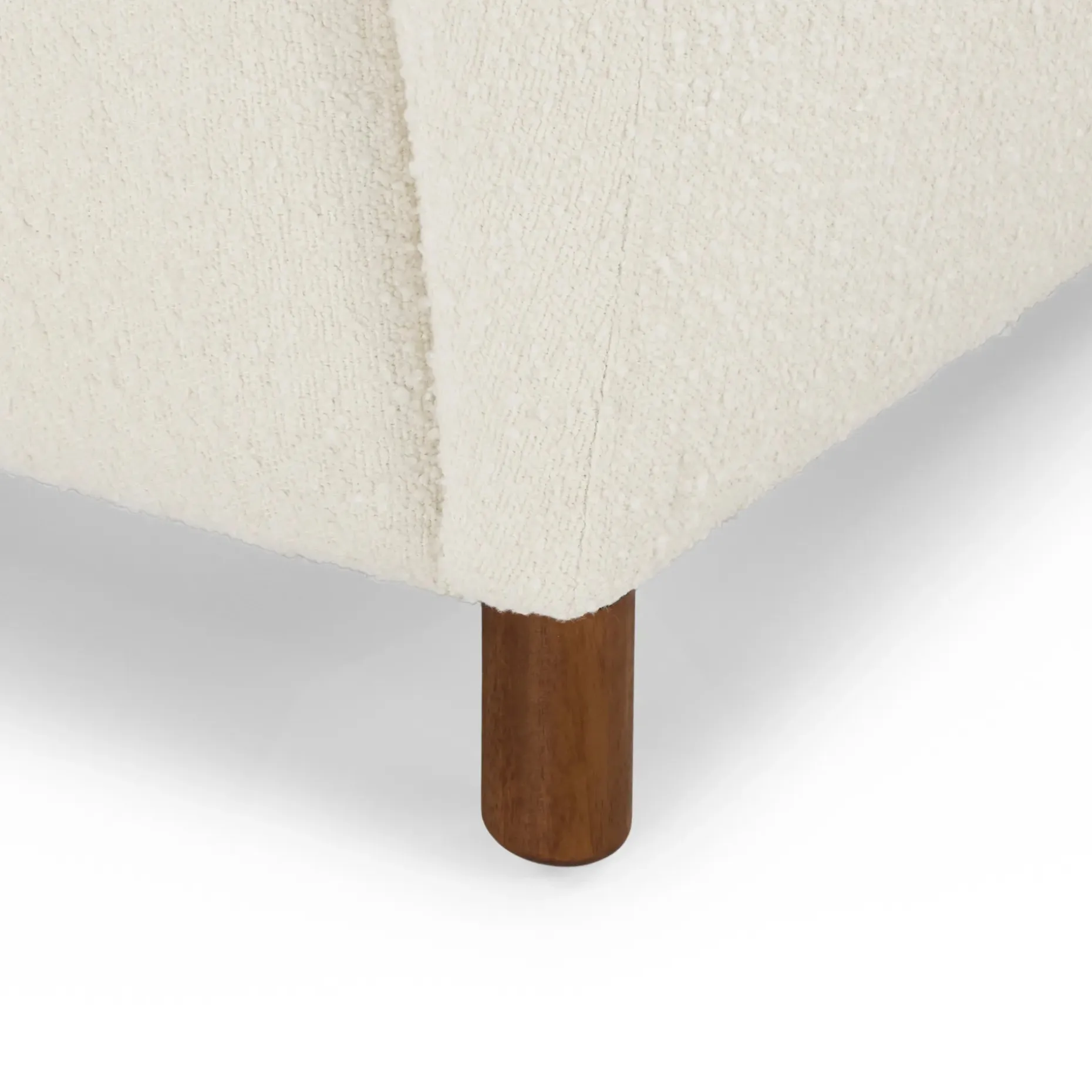 Archie 31.5" Lounge Chair - Bijou Cream Bouclé