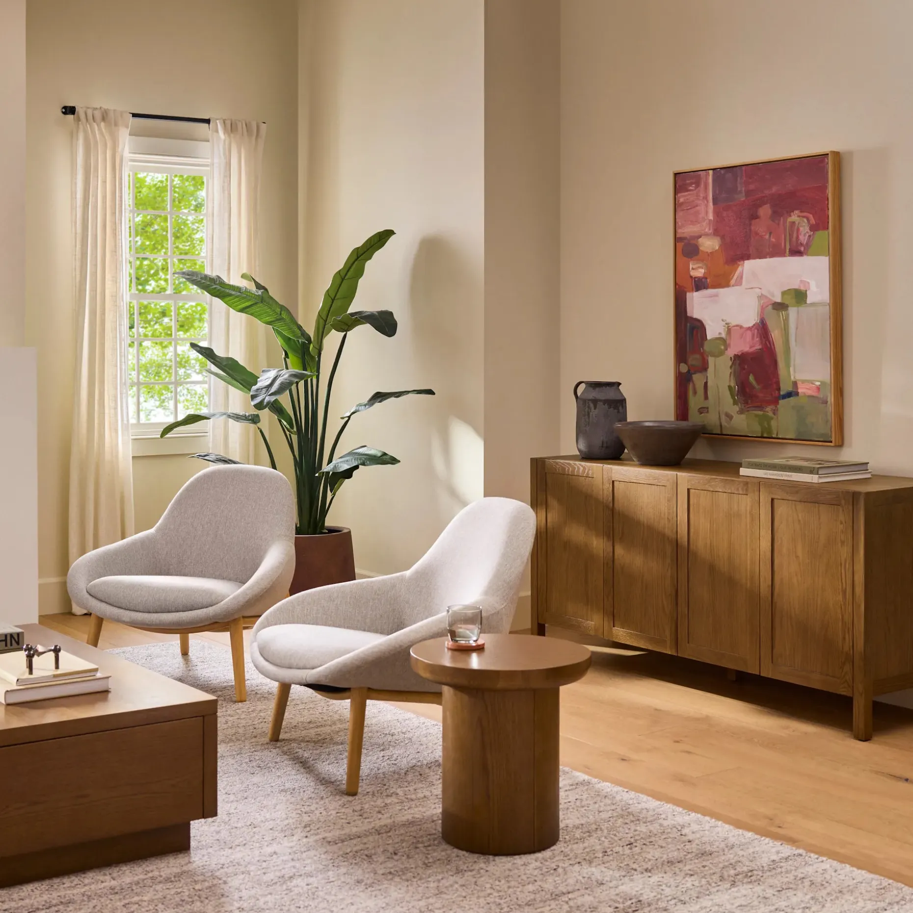 Ashford 64" Sideboard - Brushed Smoked Oak
