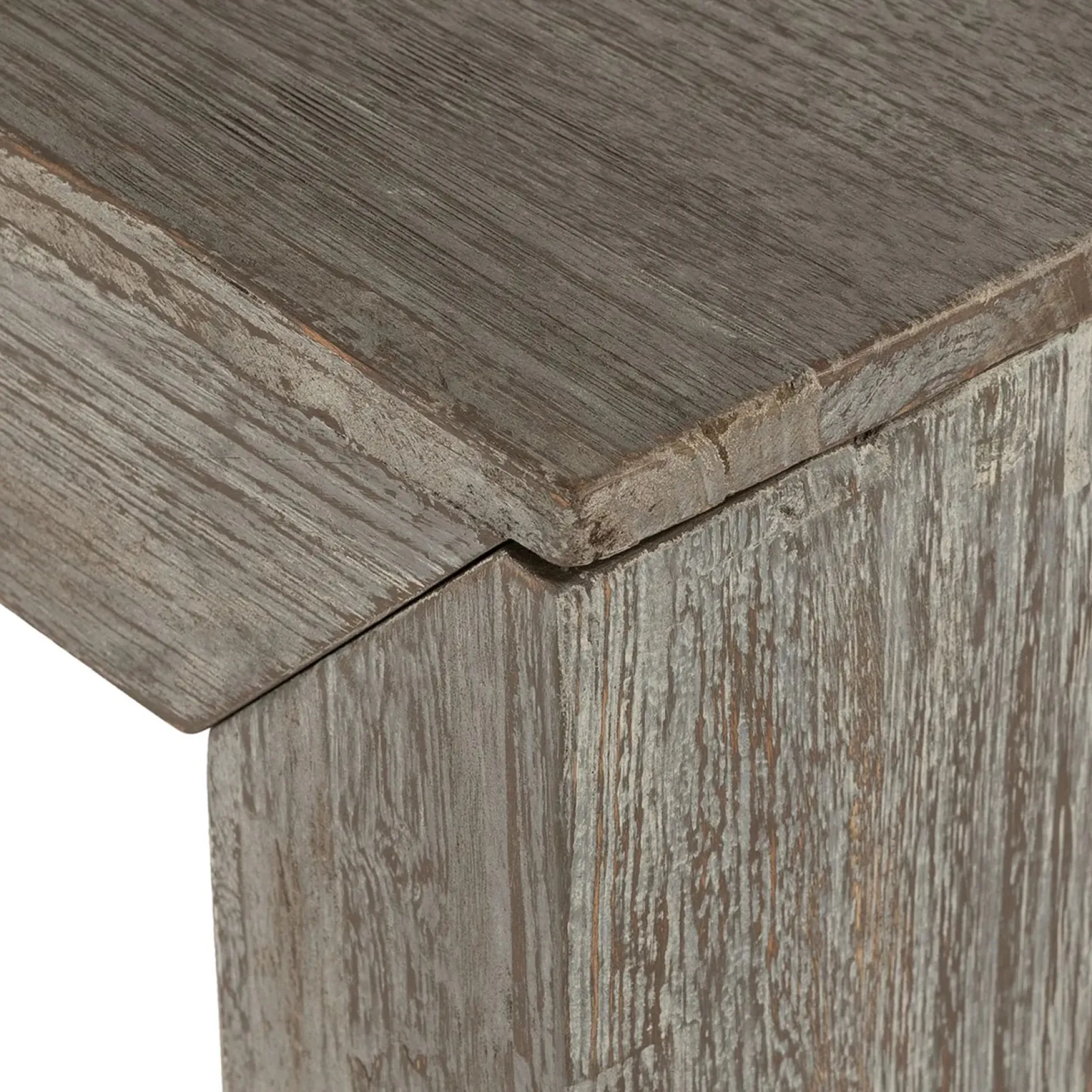 Atica 86.5" Outdoor Dining Table - Washed Acacia