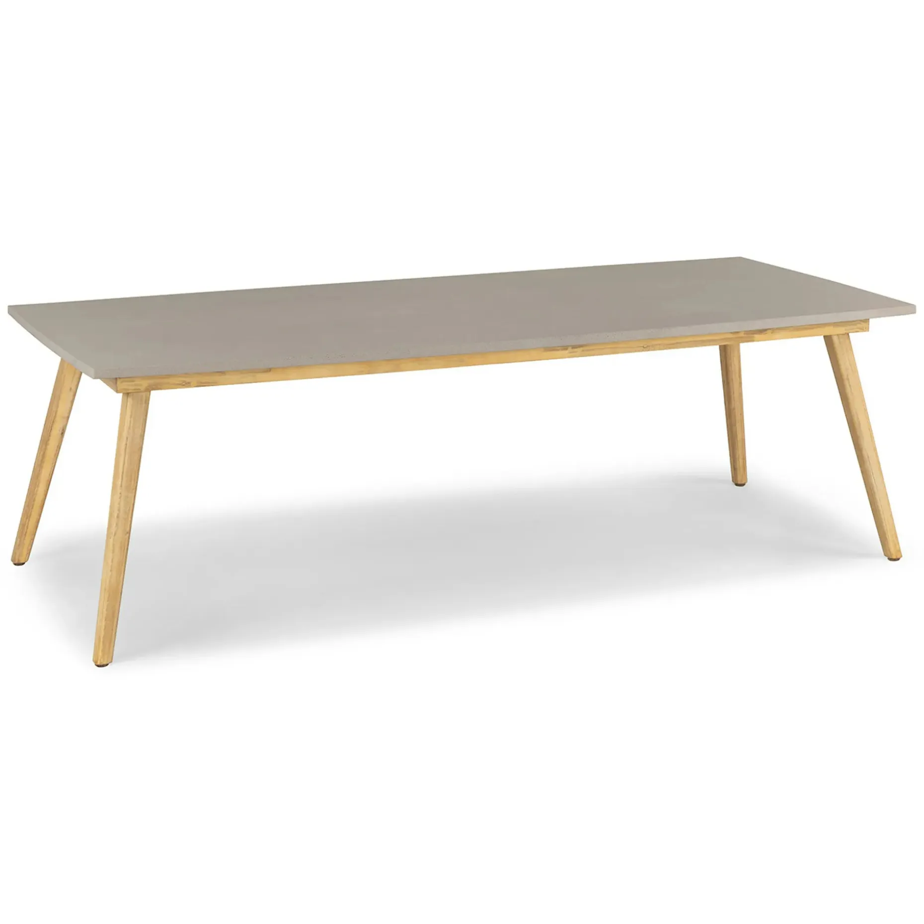 Atra 94.5" Outdoor Dining Table - Concrete