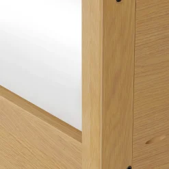 Ayra King Bed - Natural Oak
