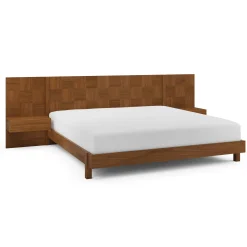 Ayra Nightstand Extension Set - Walnut