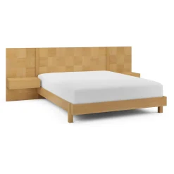 Ayra Nightstand Extension Set - Natural Oak