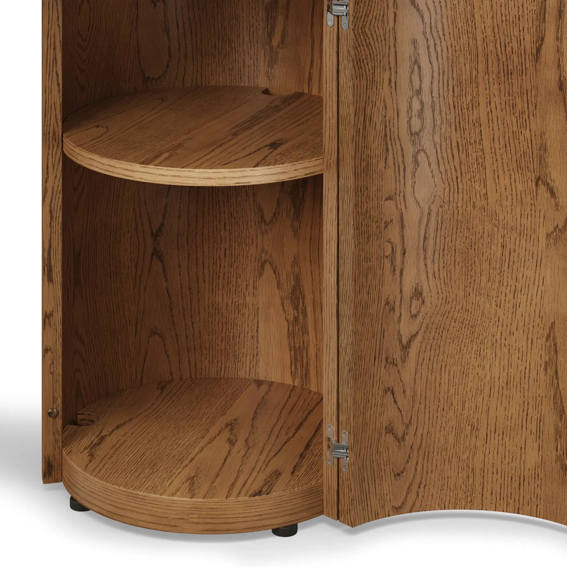 Baarlo 58.5" Desk - Smoked Oak