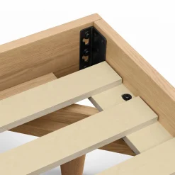 Basi Full Bed Frame - White Oak
