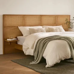 Basi King Bed Frame - Oak