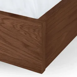 Basi King Bed Frame - Walnut