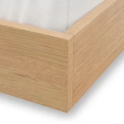 Basi Twin Bed Frame - White Oak