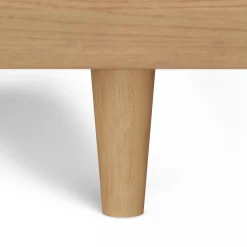 Basi Twin Bed Frame - White Oak