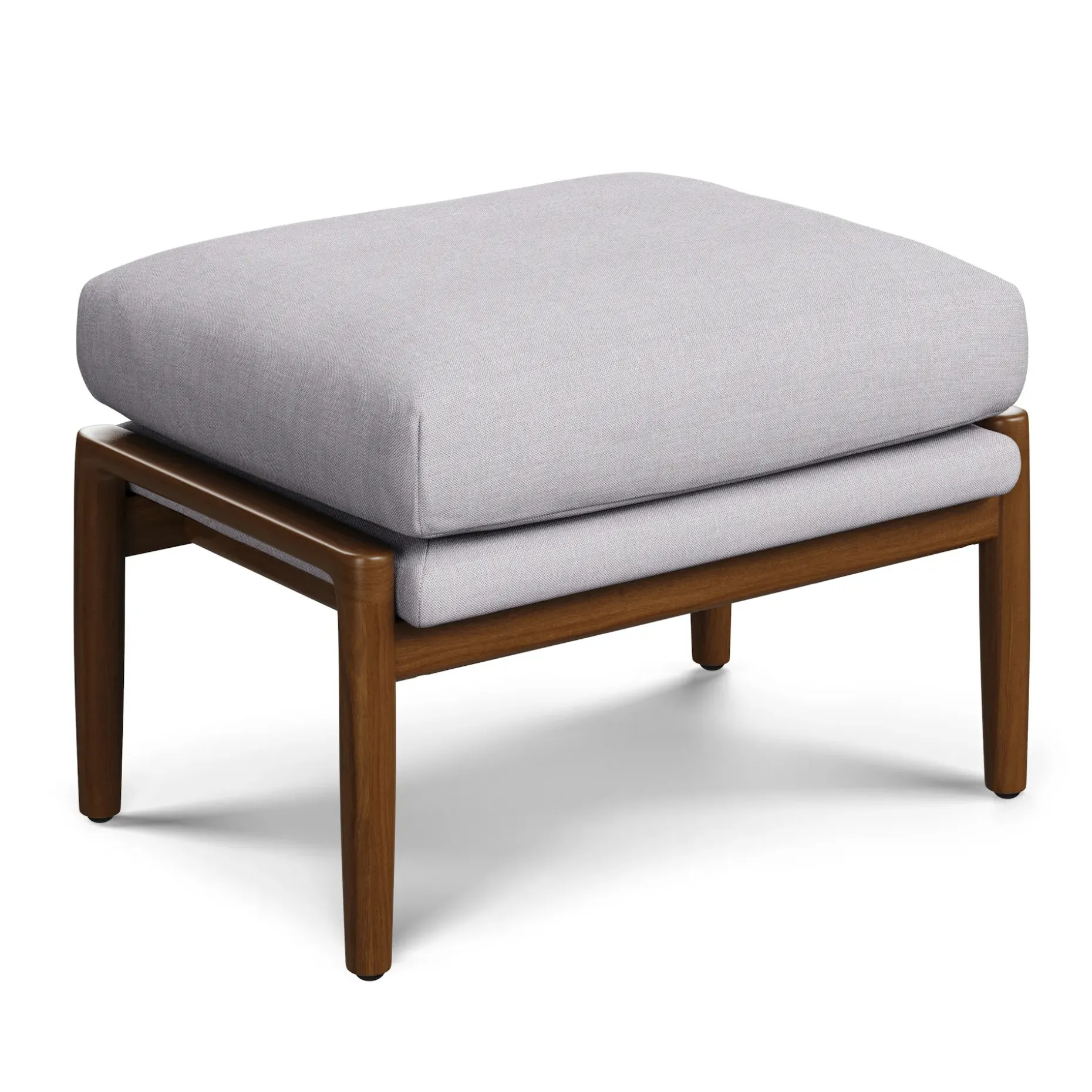 Bavel 28.5" Lounge Set - Walnut and Field Gray
