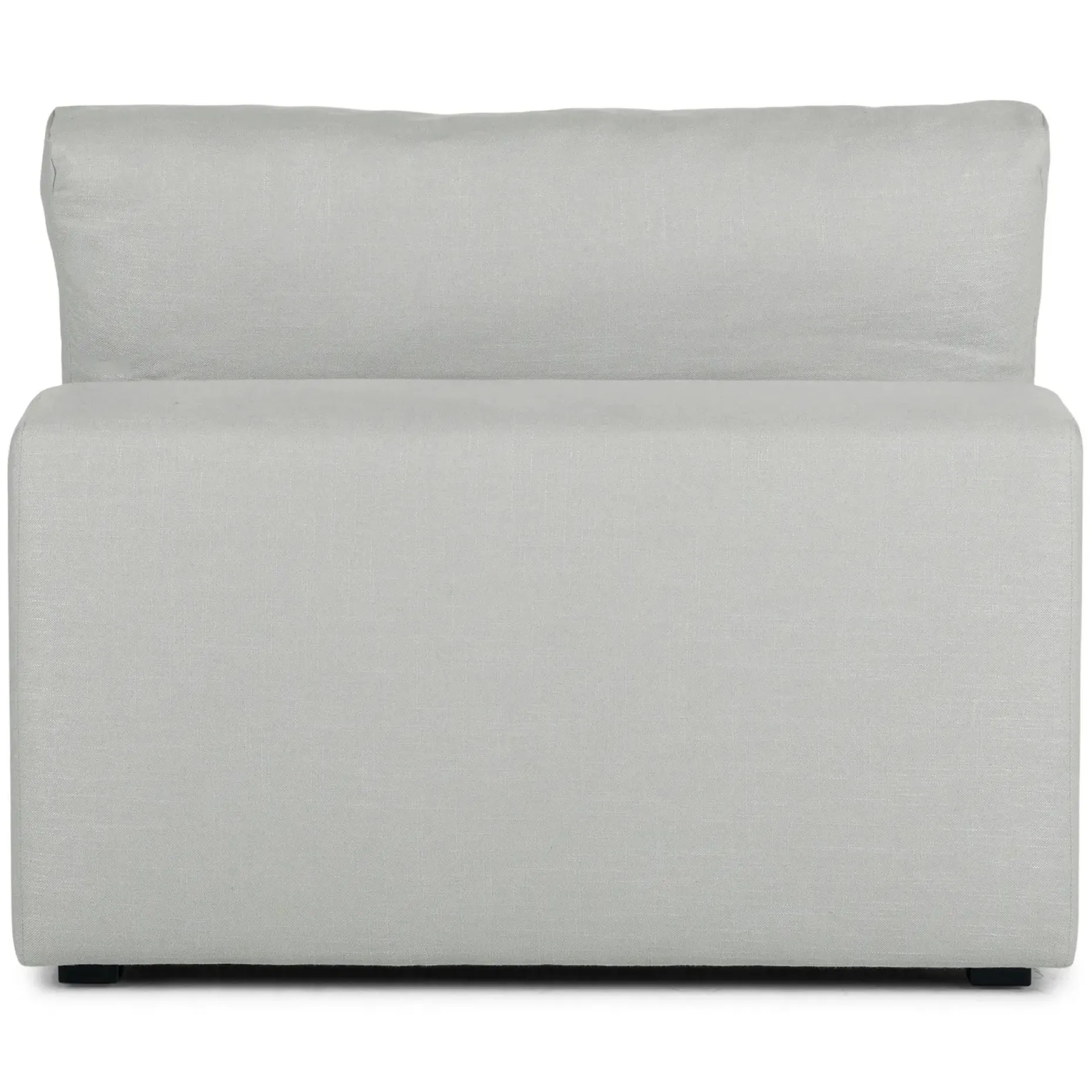 Beta 39.5" Armless Chair Module - Welsh Gray