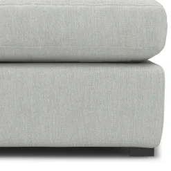 Beta 79" Armless Modular Sofa - Welsh Gray