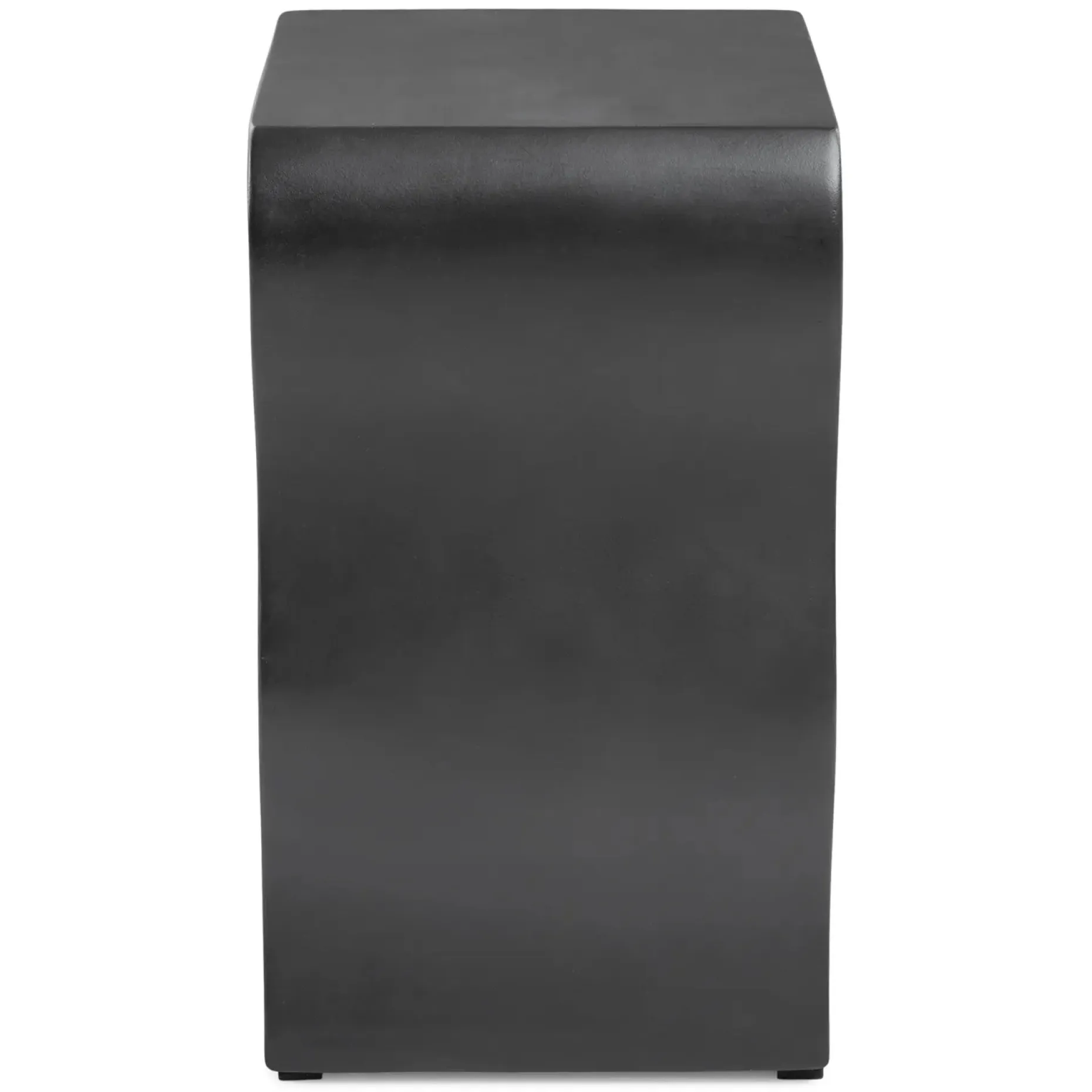 Bixby Outdoor Concrete Side Table - Sea Black