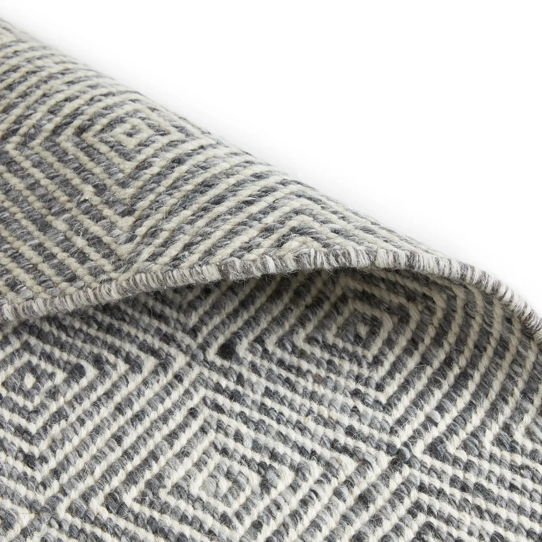 Bovi 5 x 8 Rug - Silver Gray