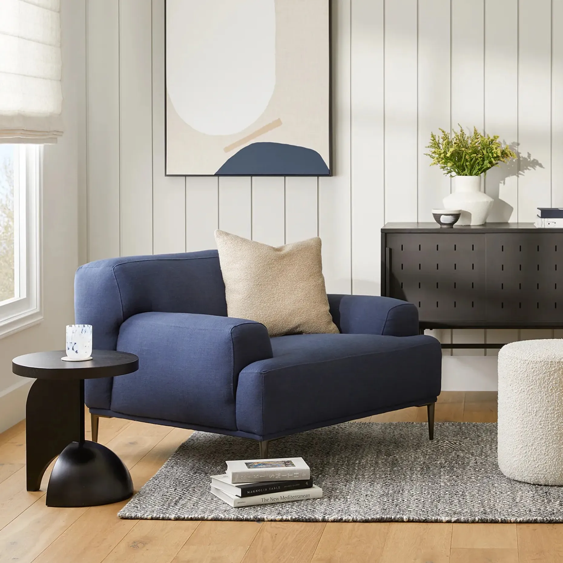 Bovi 5 x 8 Rug - Silver Gray