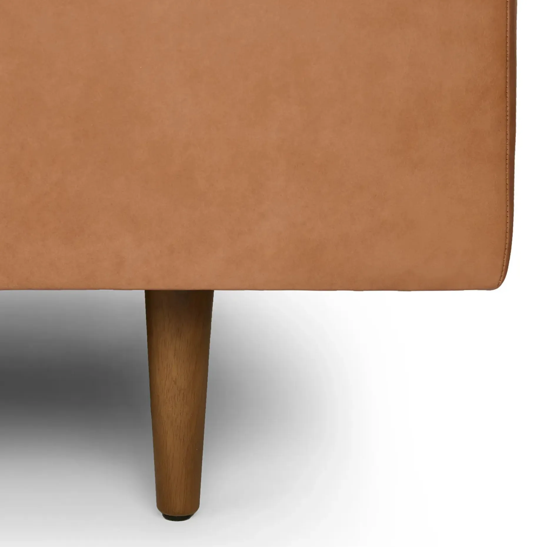 Burrard 83.5" Leather Sofa - Bella Caramel