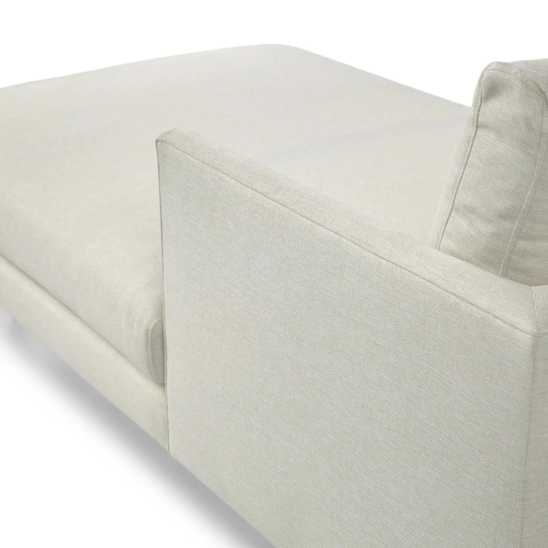 Burrard 112" Right Sectional - Seasalt Ivory