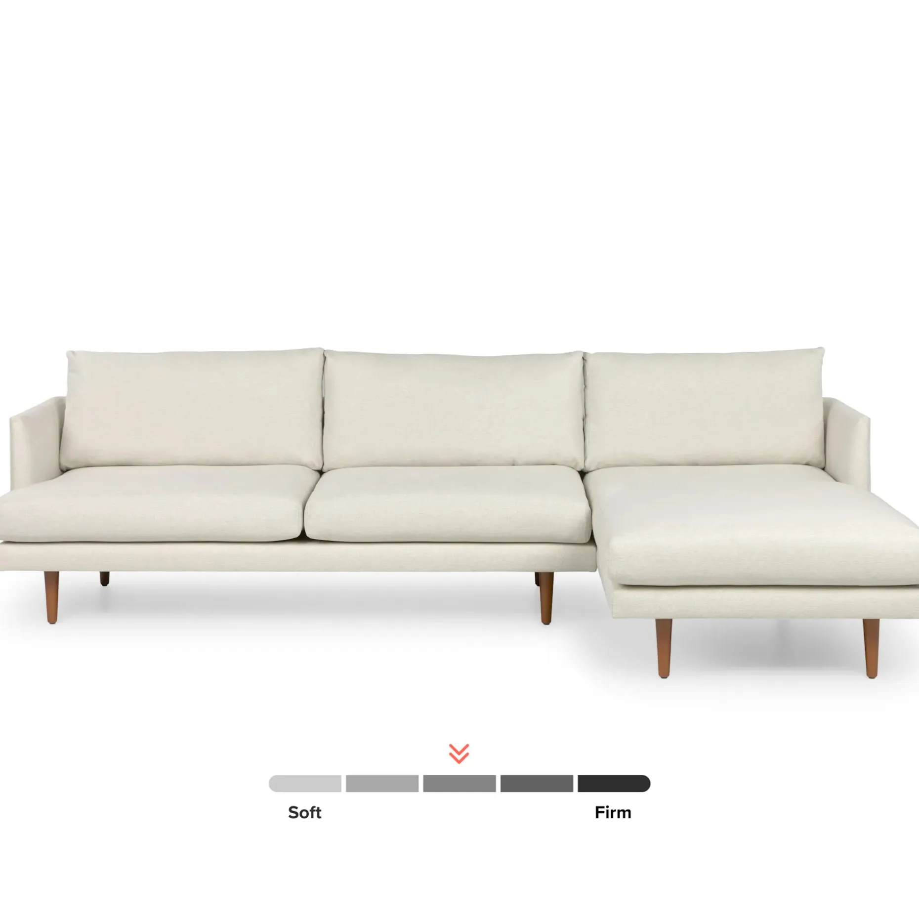 Burrard 112" Right Sectional - Seasalt Ivory