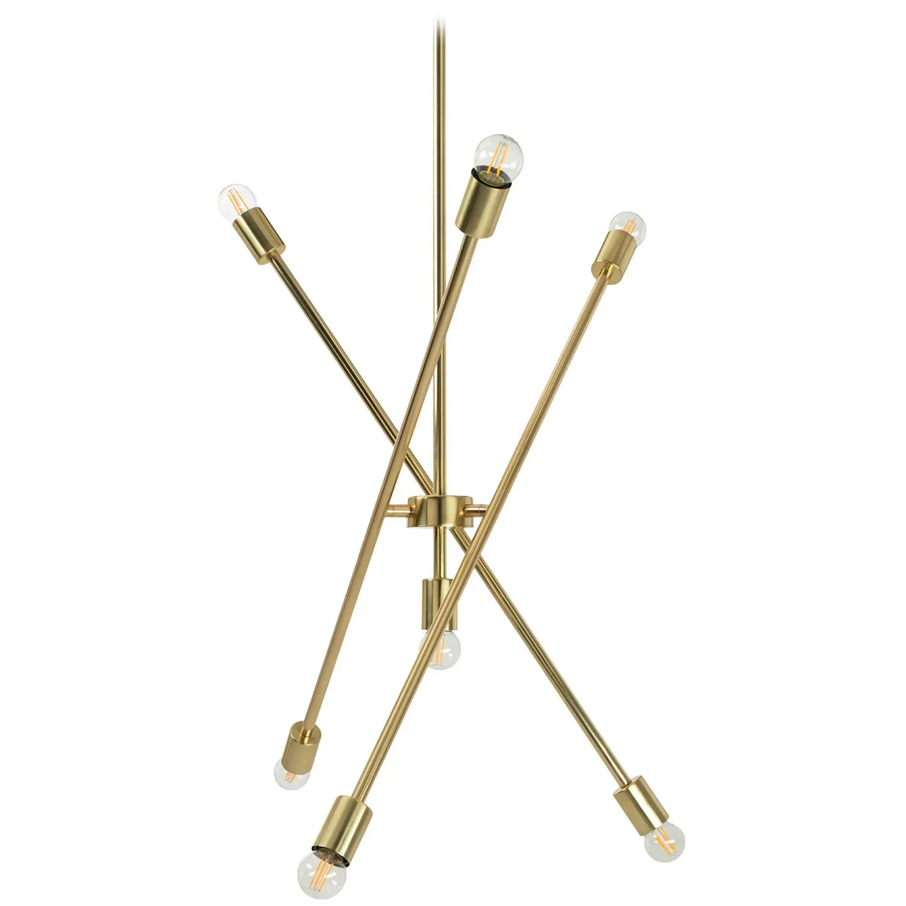 Cadza Chandelier - Brass