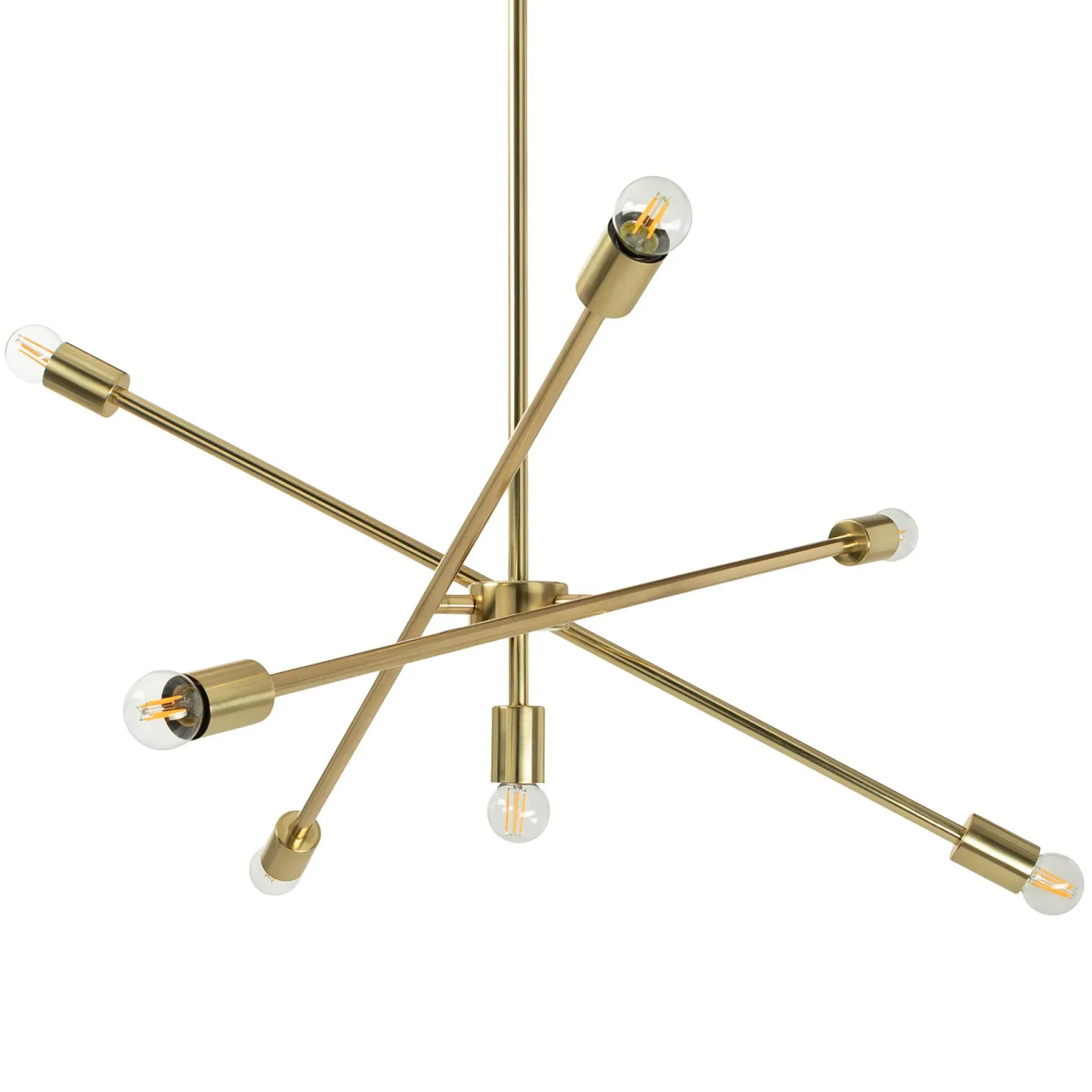 Cadza Chandelier - Brass