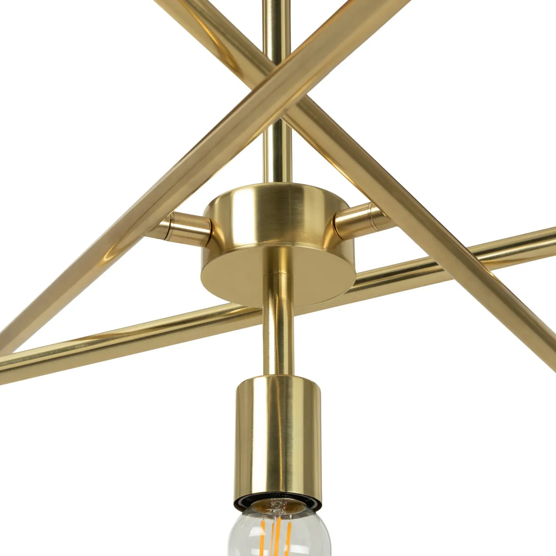 Cadza Chandelier - Brass