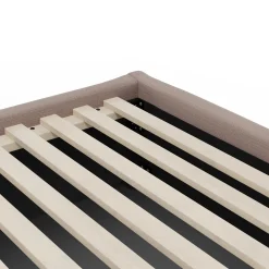 Calabri King Upholstered Bed - Napa Quartz