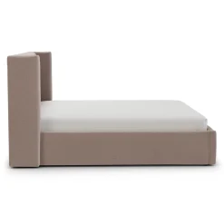 Calabri King Upholstered Bed - Napa Quartz