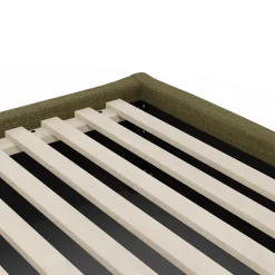 Calabri Queen Upholstered Bed - Napa Moss