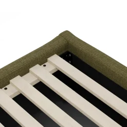 Calabri Queen Upholstered Bed - Napa Moss