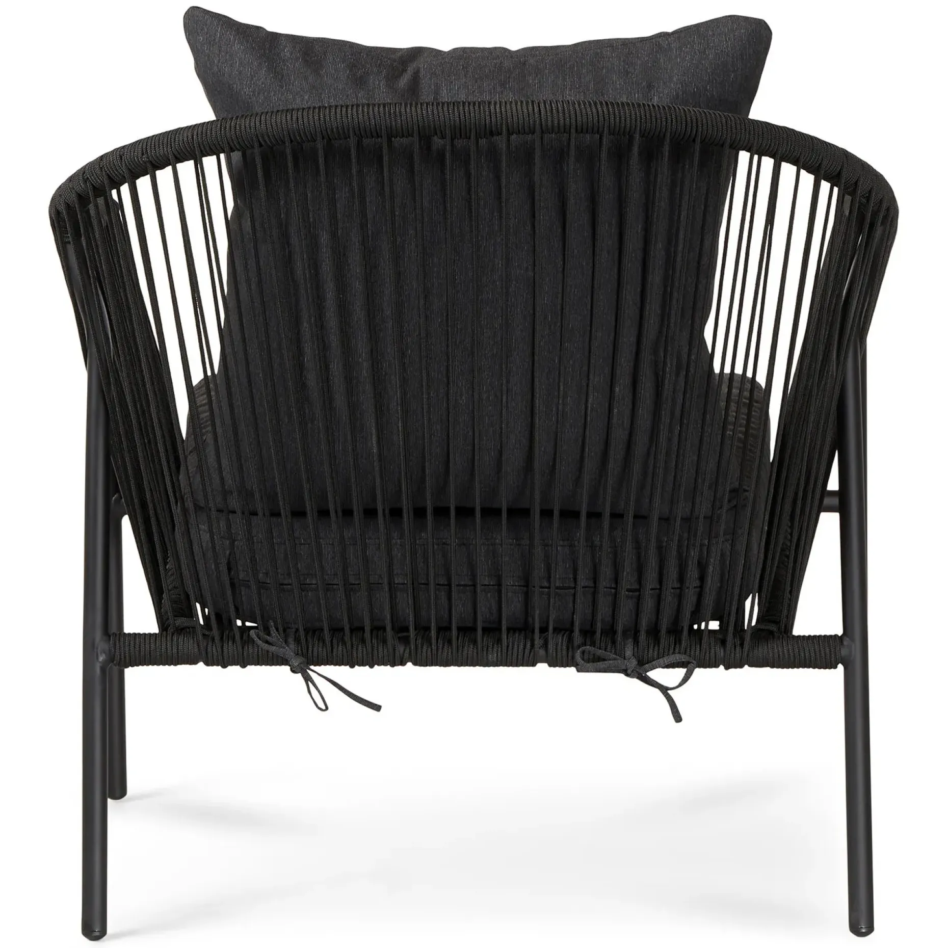 Calicut 33" Outdoor Lounge Chair - Coast Black