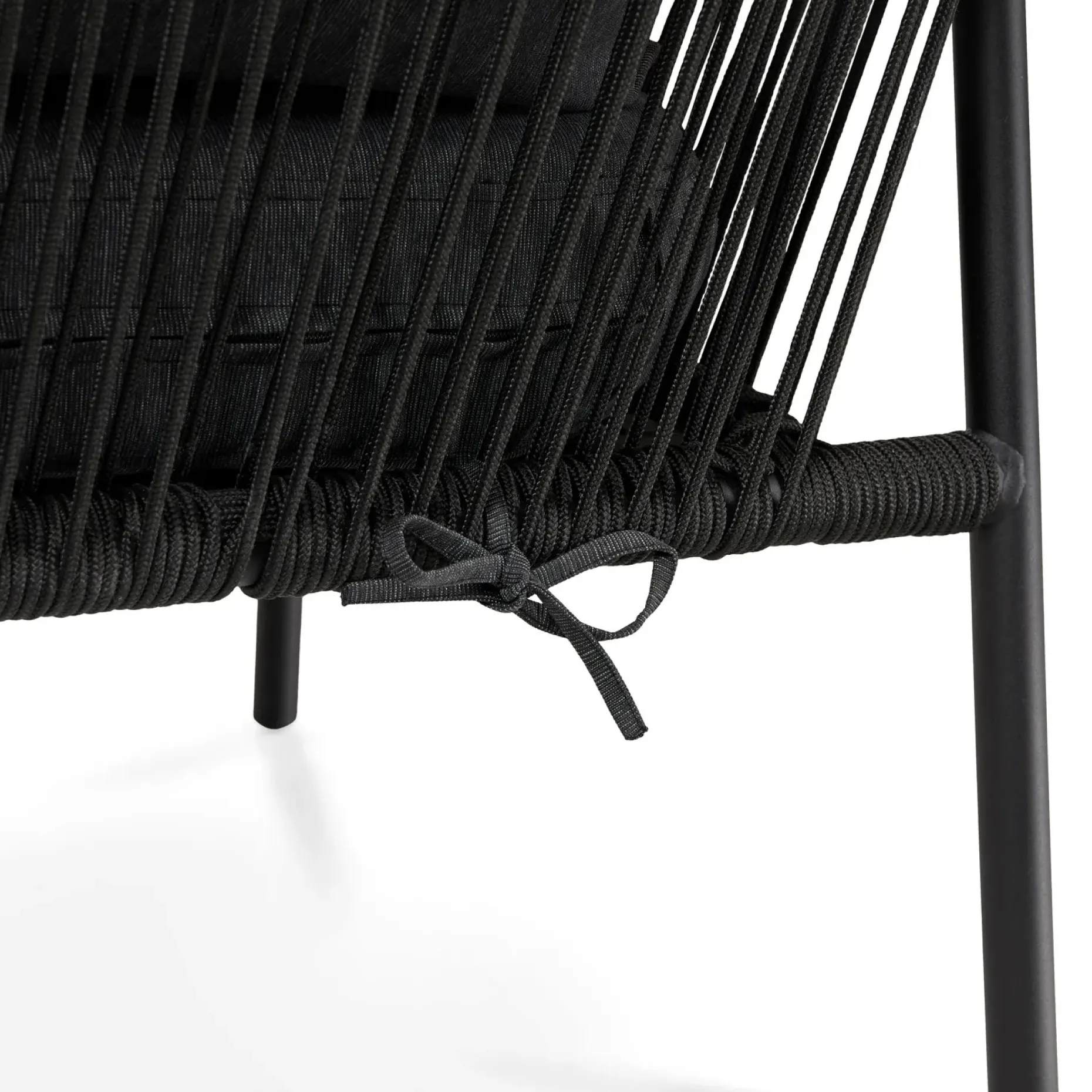 Calicut 33" Outdoor Lounge Chair - Coast Black