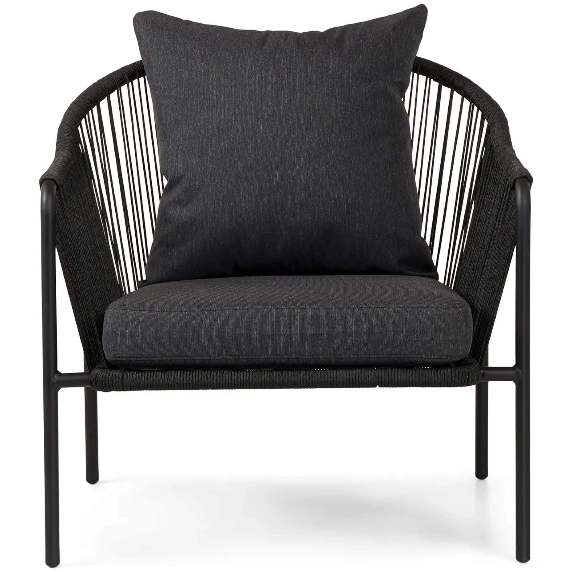 Calicut 33" Outdoor Lounge Chair - Coast Black