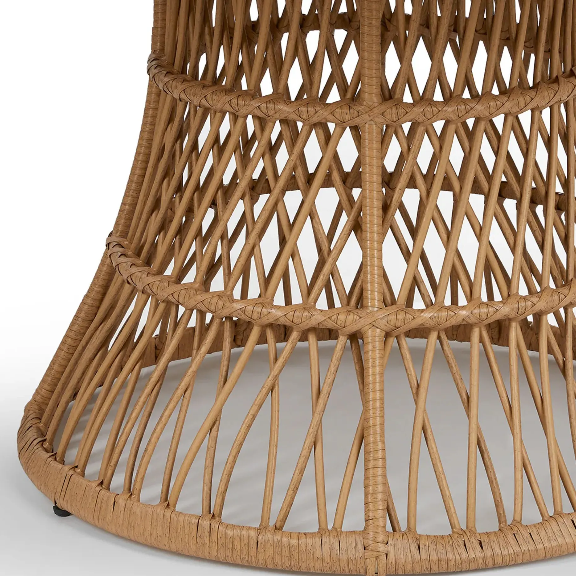 Calliope 54.5" Outdoor Dining Table - Wicker