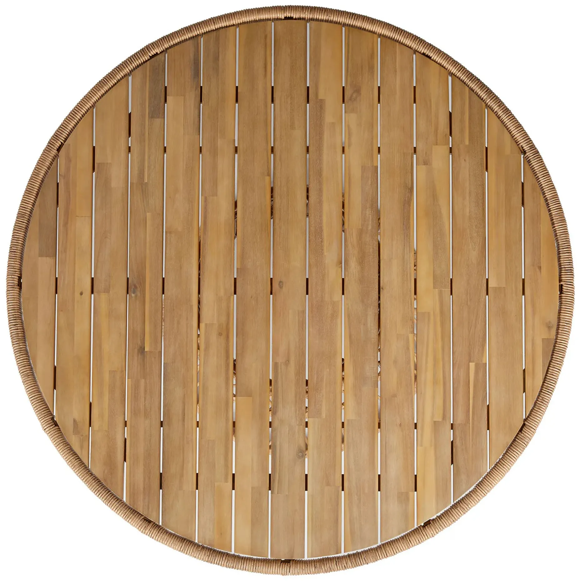 Calliope 54.5" Outdoor Dining Table - Wicker