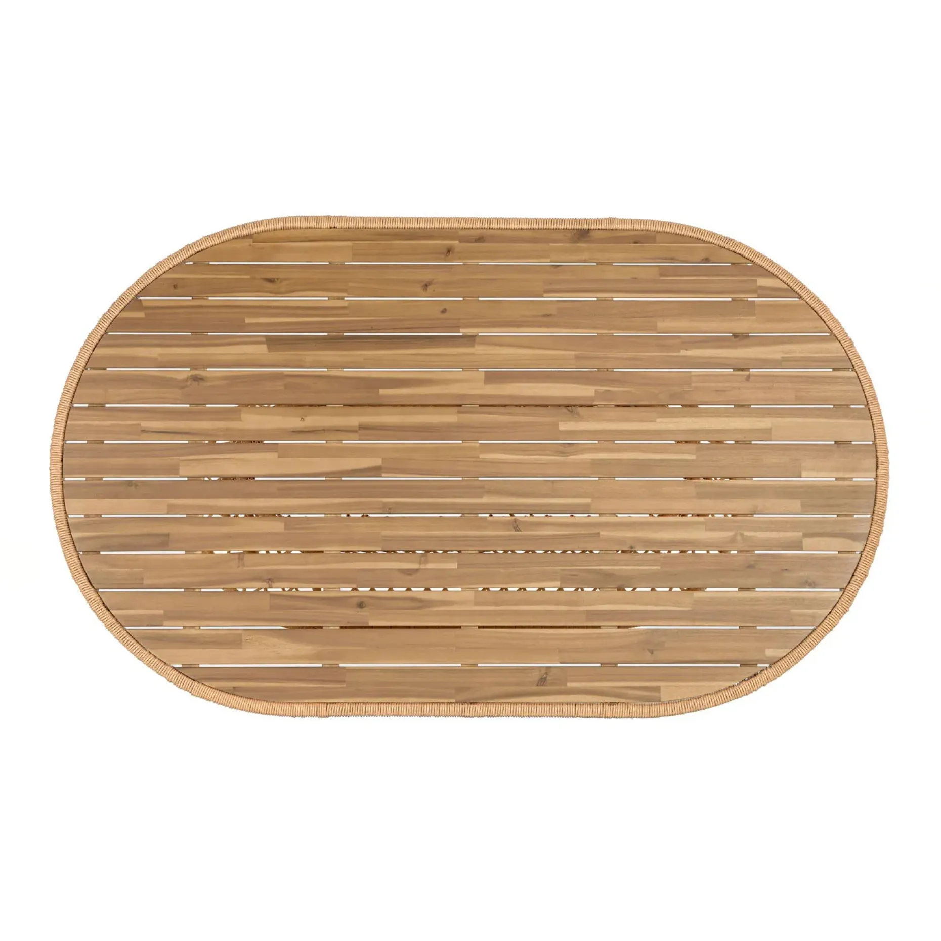 Calliope 78.75" Outdoor Dining Table - Wicker