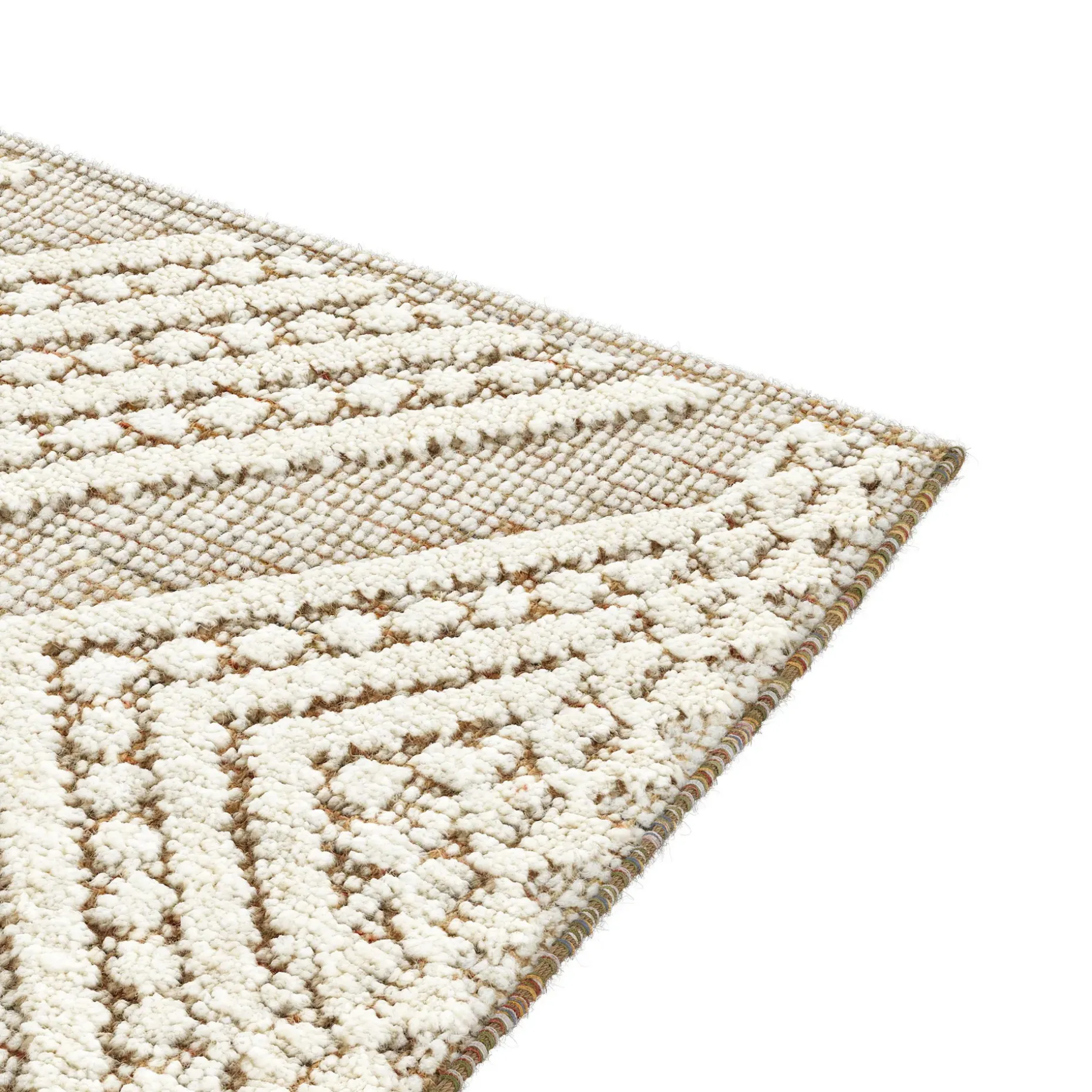 Carina 9 x 12 Rug - Textured Ivory