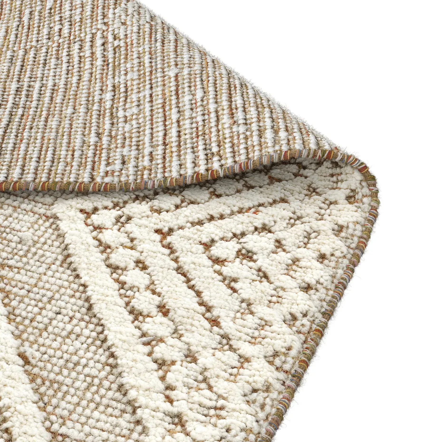 Carina 9 x 12 Rug - Textured Ivory